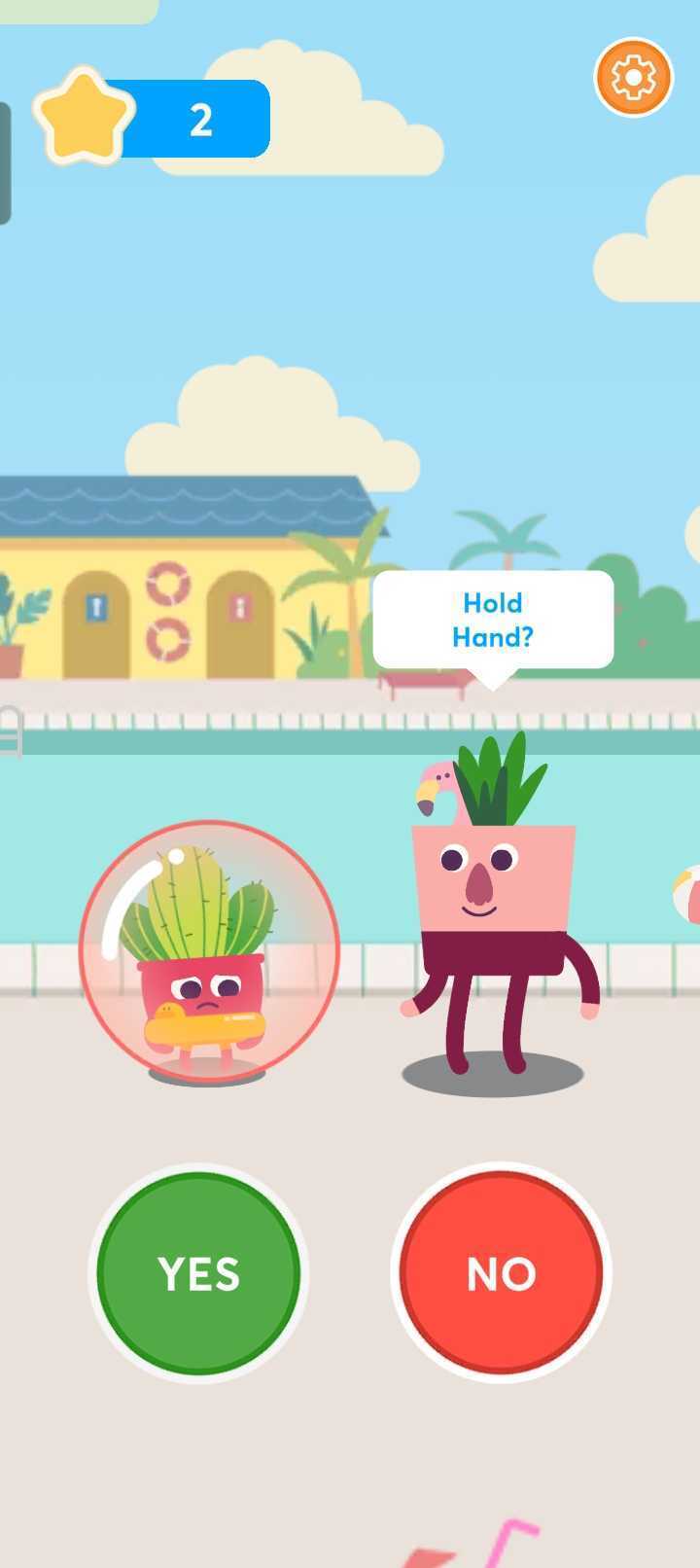 Simple choices help children practise recognising and responding to everyday situations.
