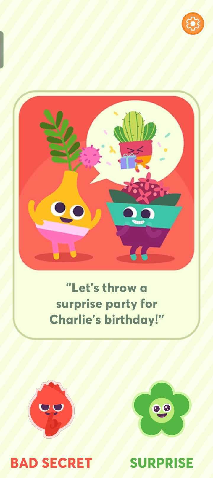 Activities teach children to distinguish safe surprises from secrets that should be shared with a trusted adult.