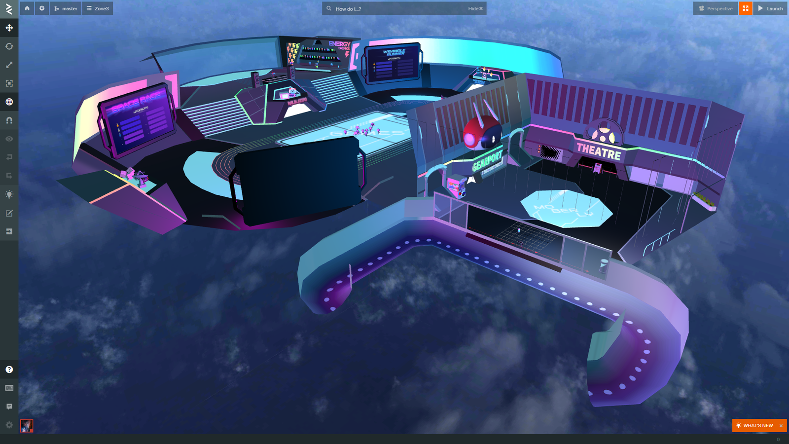 Hybrid interaction linking on-site exploration with the virtual treasure hunt.